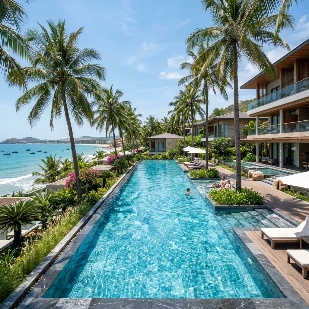 더 아남 무이네 리조트 수영장