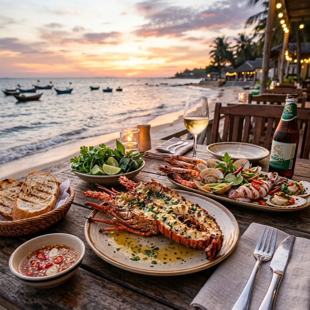 무이네 보케 해산물 거리