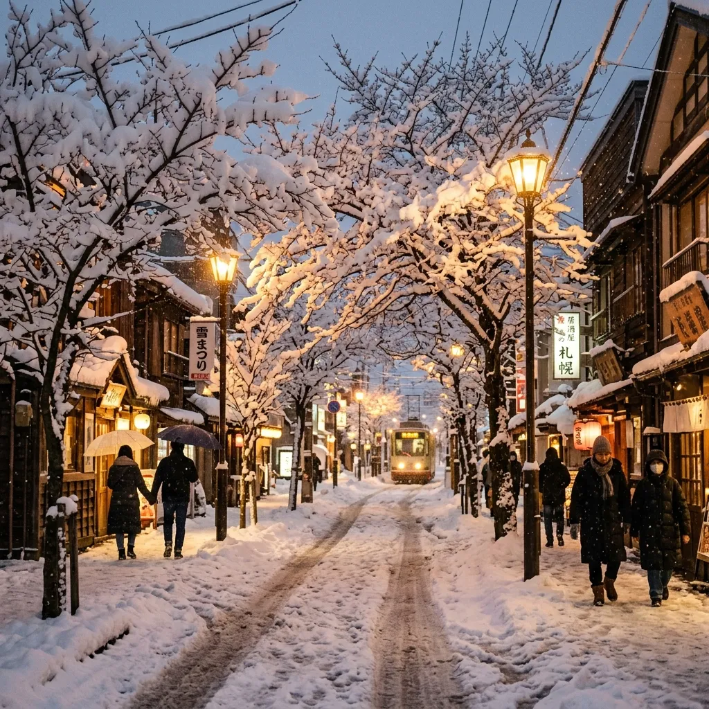 삿포로 겨울 여행